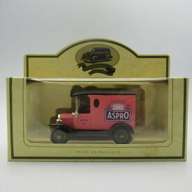 ヴィンテージ ミニカー バス LLEDO レド Model T Ford Van ASPRO 医薬品 1970-1984年頃 英国製 アンティーク トイ 車 おもちゃ 模型 企業広告 レトロ