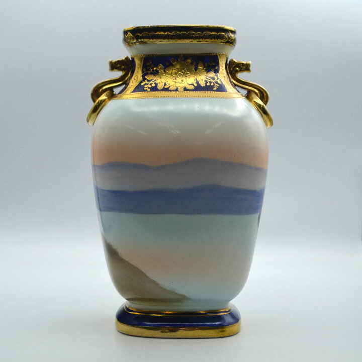 楽天市場】アンティーク 花瓶 Noritake オールドノリタケ ハンド  