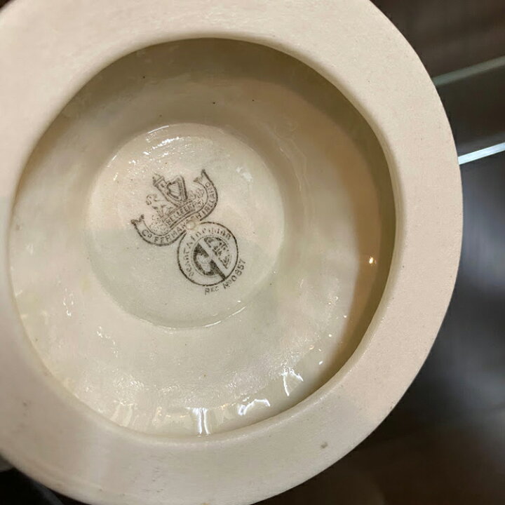 楽天市場】アンティーク 花瓶 シャムロック Belleek ベリーク 