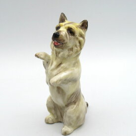 ヴィンテージ フィギュア 犬 ケアーンテリア Royal Doulton ロイヤルドルトン Beswick ベズウィック イギリス 1941-1985年頃 アンティーク インテリア 欧州雑貨 置物 オブジェ フィギュリン 陶磁器 動物