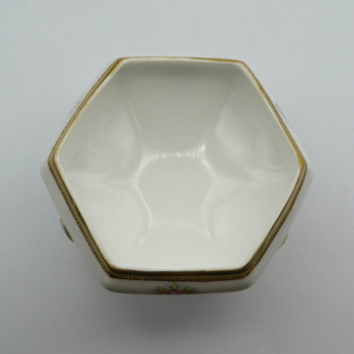 楽天市場】アンティーク 脚付き 小物入れ ヘアレシーバー Noritake 