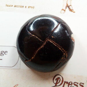 アンティーク ボタン 木製 ウッド 22mm ヴィンテージ ソーイング 裁縫 手芸 雑貨 かわいい メール便OK