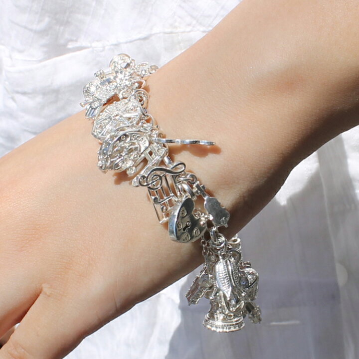 楽天市場】アダムとイヴ りんご シルバー チャーム イギリス製  