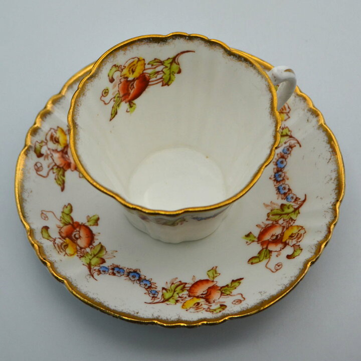楽天市場】アンティーク トリオ ティーカップ＆ソーサー Royal Albert 