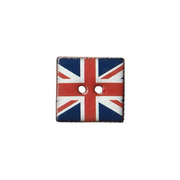 楽天市場 英国製 陶器ボタン ユニオンジャック 小サイズ 正方形 15mm 二つ穴 ストックウェルセラミックス Bu29 手作り ハンドメイド かわいい 四角 スクエア イギリス 国旗 メール便ok 英国雑貨 トゥーシェ
