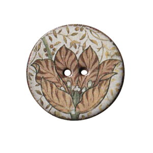 �p���� ����{�^�� �E�B���A�������X �ԕ� �~�` 26mm ��� �X�g�b�N�E�F���Z���~�b�N�X BH139 ���� �n���h���C�h ���킢�� William Morris ���[����OK