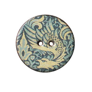 �p���� ����{�^�� �E�B���A�������X �s�[�R�b�N&�h���S�� �~�` 26mm ��� �X�g�b�N�E�F���Z���~�b�N�X BH132 ���� �n���h���C�h ���킢�� William Morris ���[����OK