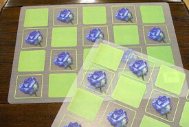 イタリア製 ランチョンマット 45cm×30cm ローズ 2枚セット インテリア ヨーロッパ おしゃれ プラスチック ポリプロピレン テーブルマット