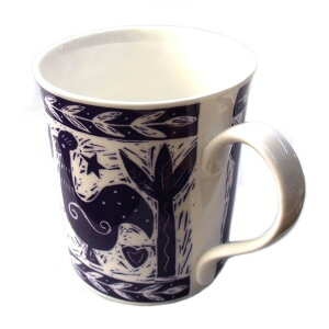 Gillian Naylor マグカップ トライバル 英国製 キッチン 欧州雑貨 食器 テーブルウェア 茶器 ティーセット ボーンチャイナ かわいい おしゃれ ギフト プレゼント 贈り物