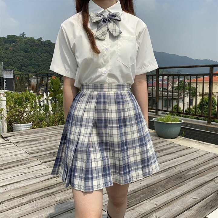 高校制服夏スカート 