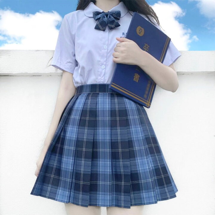 楽天市場】部分現物 制服 スカート チェック柄 スクール スカート 