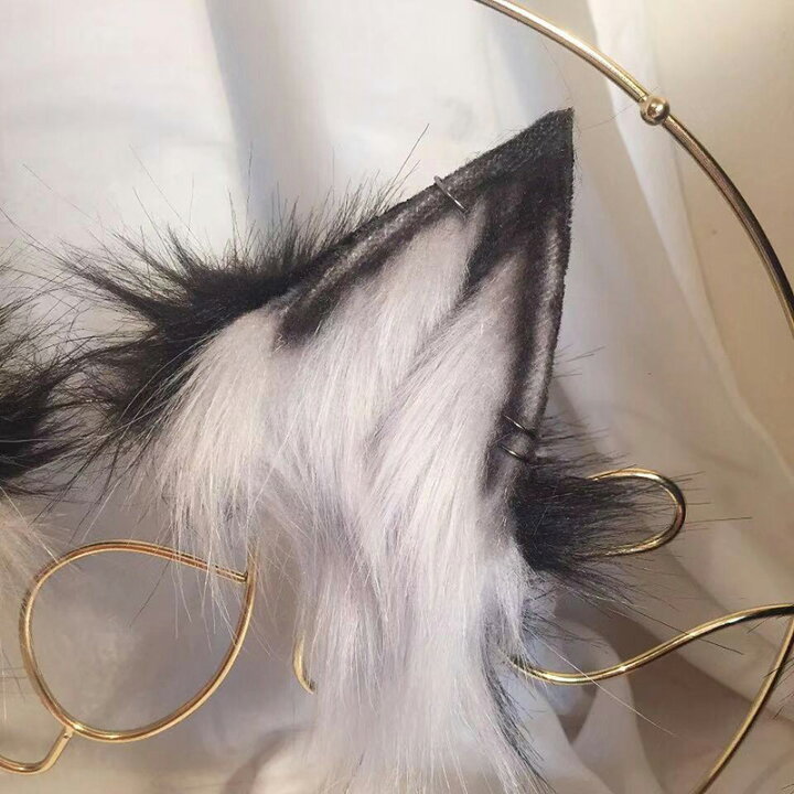 現品 けもみみしっぽセット オオカミ おおかみ耳とシッポのセット 狼 おおかみ 狼みみ コスプレ 仮装 変装 かわいい 人気 クリアストーン Shipsctc Org