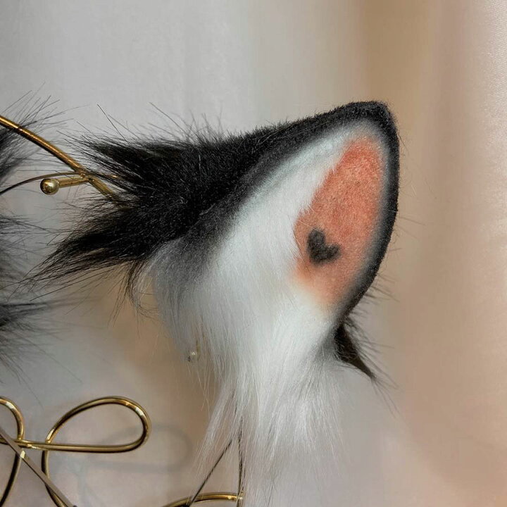 カチューシャ　ネコ耳　コスプレ　ねこ　コスチューム　猫　韓国　仮装　グレー　灰色