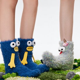 【最強コスパ！！】★1000円OFFクーポン配布中 秋冬限定 もこもこ 靴下 秋冬 新作 ペアソックス カップル ソックス レディース メンズ ルームソックス 防寒 保温 冬用 睡眠用 可愛い キャラクター ぬいぐるみ ソックス ギフト プレゼント用 お揃い ふわふわ 厚手