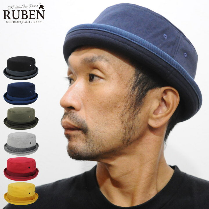 楽天市場】帽子 ポークパイハット メンズ レディース ルーベン Ruben 