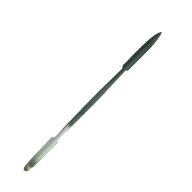 ホルベイン 鉄ベラ No.3 全長185mm 刃先サイズ45×9mm 先細ほこ型 上そり 両側のこ刃 陶芸用 へらヘラ 鉄…