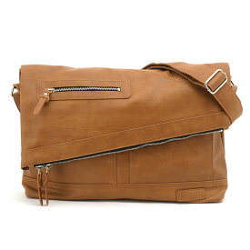 【ラッピング無料対象商品】 TRICKSTER メンズ ショルダーバッグ ERIC 大人 斜め掛け ショルダー バッグ 合皮 A4 フェイクレザー かっこいい 男女兼用 【送料無料】