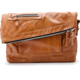 【ラッピング無料対象商品】 ミニショルダーバッグ メンズ TRICKSTER ミニ ショルダーバッグ MARTIN 小さめ 斜め掛け 口折れ おしゃれ かっこいい 合皮 フェイクレザー 30代 40代 50代 男女兼用 かばん 鞄 ブラック ブラウン 【送料無料】