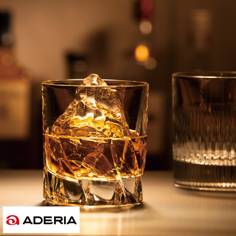  ウイスキー ロックグラス ADERIA import イタリア製 クリスタル ウイスキーグラス  おしゃれ ブランデーグラス ウィスキーグラス ブランデー グラス ウヰスキー コップ ギフト おすすめ プレゼント 男性 メンズ   
