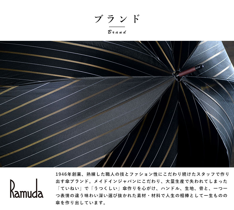 楽天市場】Ramuda メンズ 折りたたみ傘 強力撥水 60cm レインドロップ 