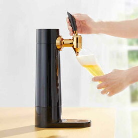 父の日 ビールサーバー 家庭用 スタンド型 ビアサーバー 氷点下保冷剤 2セット付 ブラック 自宅 ビール サーバー 居酒屋 自宅用 おしゃれ 【送料無料】