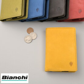 父の日 財布 二つ折り メンズ Bianchi 二つ折り財布 ミドルサイズ brina 本革 イタリアンレザー 小銭入れあり カードがたくさん入る おしゃれ 大人 カラフル