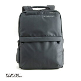 父の日 ビジネスリュック メンズ 防水 FARVIS PREVENT リュックサック ブラック ナイロン ビジネスバッグ リュック パソコン収納 傘袋付き シンプル おしゃれ