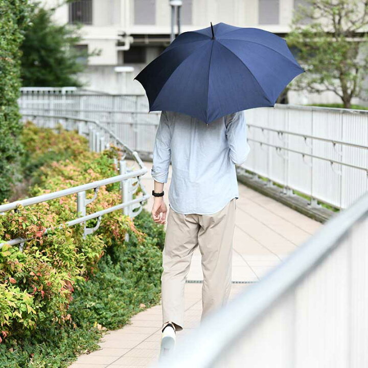 楽天市場】メンズ 晴雨兼用傘 日本製 前原光榮商店 晴雨兼用 長傘 8本 