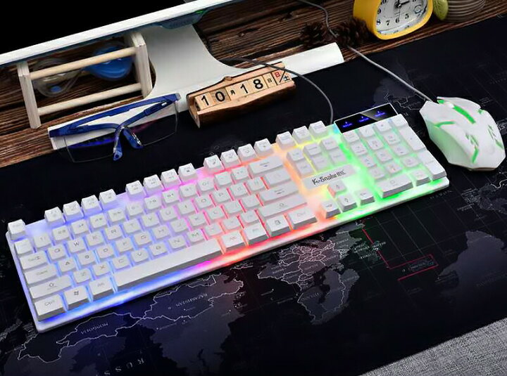 楽天市場】【買い物マラソン期間P5】ゲーミングキーボード マウス 