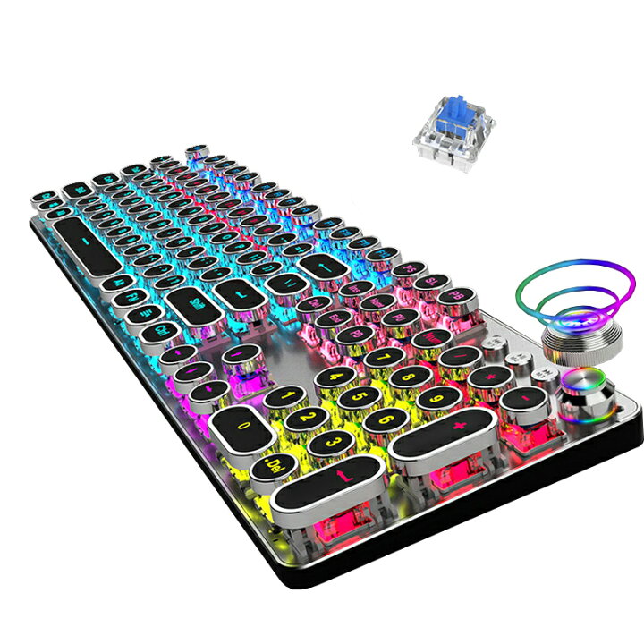 楽天市場】【買い物マラソン期間P5】メカニカル ゲーミングキーボード 