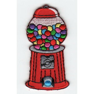 ワッペン「 ガムボール 」可愛いイラストの刺繍ワッペン