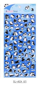 3D�X�e�b�J�[�u Animal �vSL-ACH ����DIY �q���������� �����V�[�� ���̃X�e�b�J�[ �S���V�[��LF�@888-295�@�Ղ��Ղ�