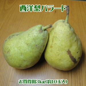 バラード3kg(秀品お買得用/小玉約10玉入)【(※但し、沖縄県・離島へのお届けの場合は別途送料が500円かかります)】