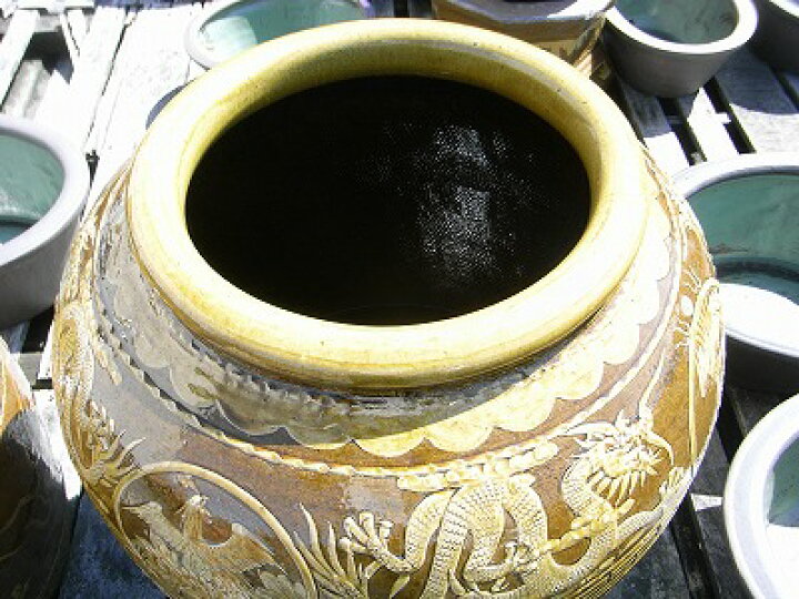 楽天市場 中国壷 大 大きい壺 シック 傘立て 飾り インテリア 壺 陶磁器会館