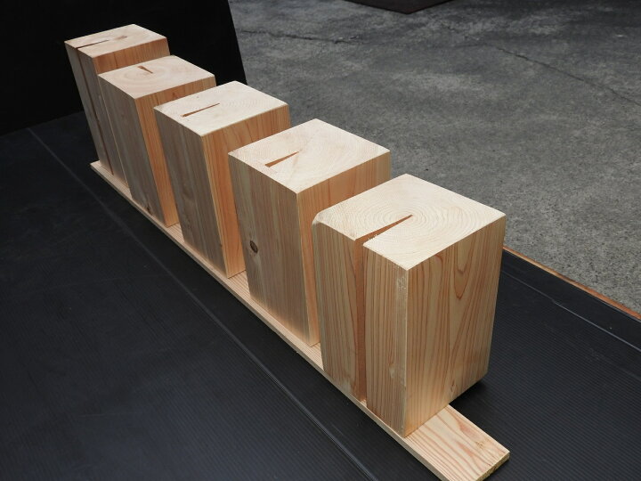 楽天市場】桧板 国産 ひのき 桧角材 木材約135角×長さ210〜250mm1個 