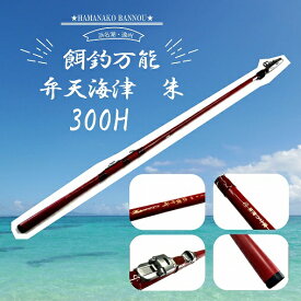 東海オリジナル スペシャルジーカー　弁天海津　朱　300H 竿 磯アウトガイド