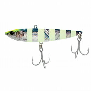 リトルジャック リトルコ モアキーン01 30GNO08チャートヘッドゼブラグロー ルアー シーバス・ヒラメ メタルジグ