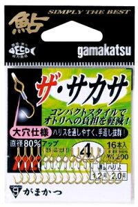 がまかつ バラ ザ・サカサ 金 仕掛 専用 鮎友釣り パーツ