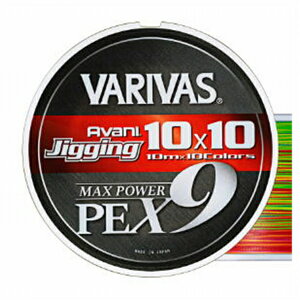 VARIVAS ジギング10×10マッツスパワーPPEX9 300M 1.5号 仕掛 道糸 ルアー用 PE(オフショア)