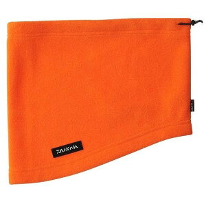 ダイワ フリースネックウォーマーDA 9824W オレンジ フリー 装備 洋品 その他用品