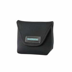シマノ リールガード スピニングハンドル取外しタイプ BP-071Y ブラック S 装備 収納 小型バック(布地)