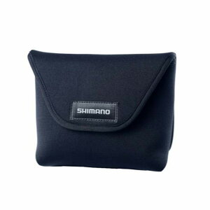 シマノ リールガード スピニングハンドル取外しタイプ BP-071Y ネイビー M 装備 収納 小型バック(布地)