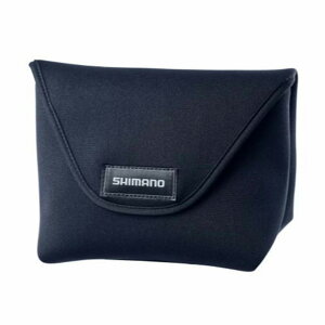 シマノ リールガード スピニングハンドル取外しタイプ BP-071Y ネイビー L 装備 収納 小型バック(布地)