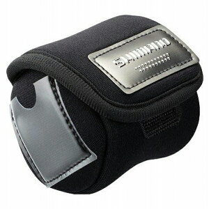 シマノ スプールガード シングルPC-018L 黒 L 装備 収納 大型バック(布地)