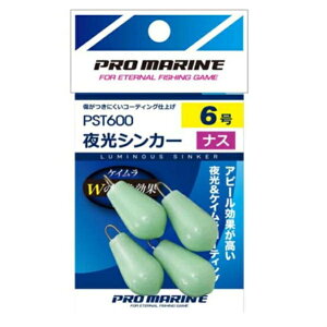 浜田商会 PST600 夜光シンカーナス10号 仕掛 オモリ パック小型