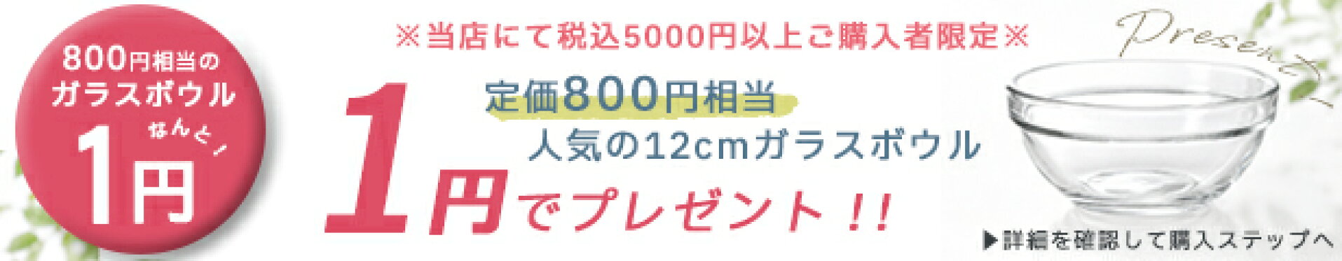 1円プレゼント