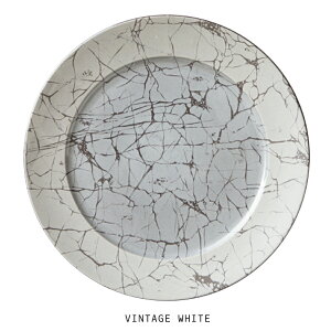 Terre(テール)スクラッチ28cmプレート 直径27.8cm 丸皿 大皿 リム付き 黒土 焼き物 洋風 洋食器 クラシカル ヴィンテージ ホワイト ブラック 白 黒 シンプル おうちカフェ 食器 カフェ風 国産 日本