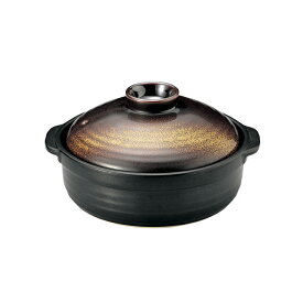 ＼クーポン配布中！／金華 団らん6号鍋IH対応 IHコンロOK 直火もOK 超耐熱 国産土鍋 直火 日本製 贅沢 お一人分鍋 1人用 専用鍋 卓上土鍋 陶器のふる里 trysま