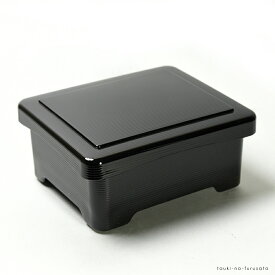 ＼デイリー1位獲得！／[A]象足千筋丼重 黒内朱（長方形16.8cm×14.3cm高7.8cm）漆器 うな重 器 うな重箱 和食器 業務用 お重 かつ重 鰻 土用の丑の日 土用丑 うなぎ 重箱 陶器のふる里 trysレ