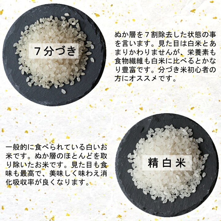 楽天市場】令和7年産 本場 宮城県産 まなむすめ 30kg 玄米 5分づき 7分 